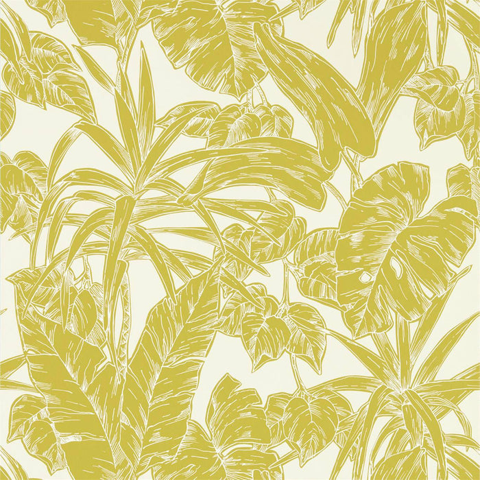 Scion Parlour Palm Palm Citrus 112022 Wallpaper Sample NZAW112022