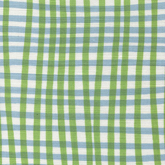 Alan Campbell New Country Check Blue Green Fabric AC205-7