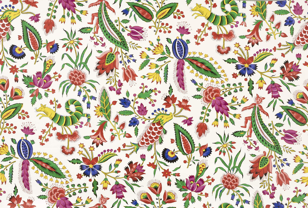 Pierre Frey Les Coquecigrues Multicolore Wallpaper FP569001