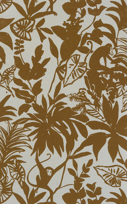 Pierre Frey Happy Monkey Mordore Wallpaper Sample FP495002