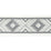 Stout Oakdale Tape 2 Pewter Trim Sample OAKD-2