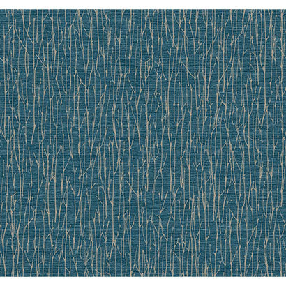 York Woodland Twigs Navy Wallpaper OG0553