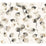 York Eucalyptus Trail Black & Caramel Wallpaper OG0589