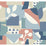 York Cut Outs Blue Wallpaper OI0674