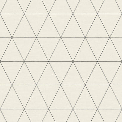 Magnolia Home Ridge White & Black Wallpaper OM3615