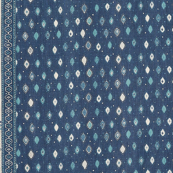 Peter Dunham Oona Blue/Blue Fabric Sample 111ONA03