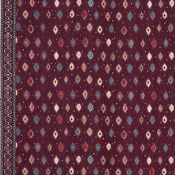 Peter Dunham Oona Aubergine Fabric Sample 111ONA04