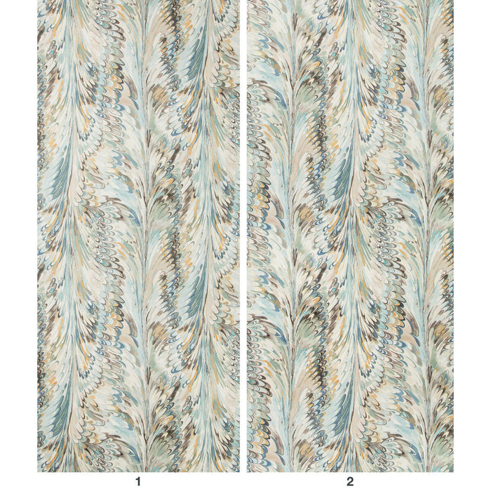 Lee Jofa Taplow Paper Sea Mist Wallpaper Sample P2019103.135.0