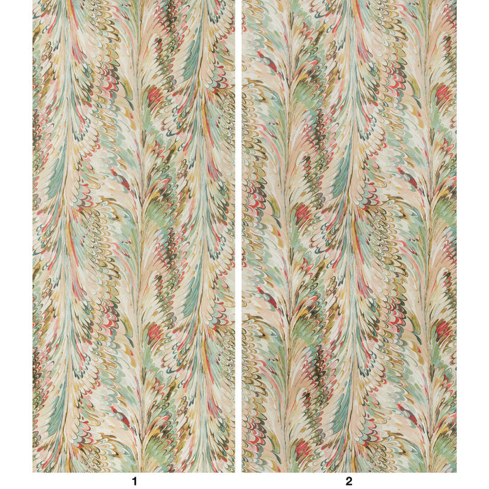 Lee Jofa Taplow Paper Juniper/Petal Wallpaper Sample P2019103.137.0