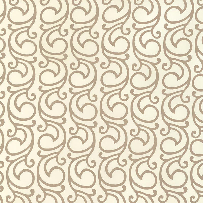 Lee Jofa Serendipity Scroll Wp Oak Wallpaper Sample P2022103.106.0