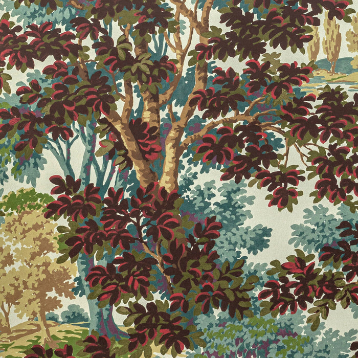 Lee Jofa Woodland Paper Multi Wallpaper Sample P2022104.915.0