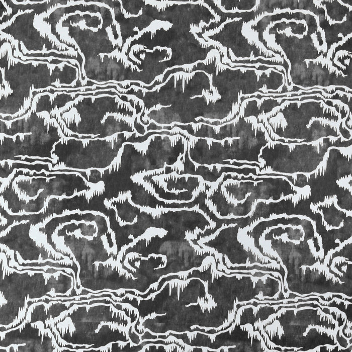 Lee Jofa Riviere Wp Black Wallpaper Sample P2022110.821.0