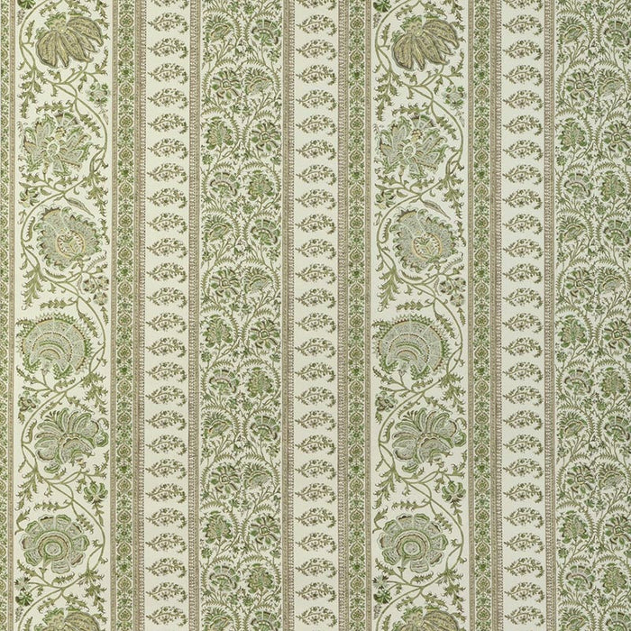 Lee Jofa Indiennes Stripe Wp Ivy Wallpaper Sample P2022111.316.0