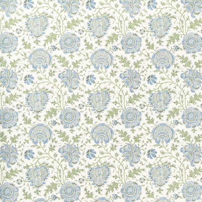 Lee Jofa Indiennes Floral Wp Sea Wallpaper P2022112.530.0