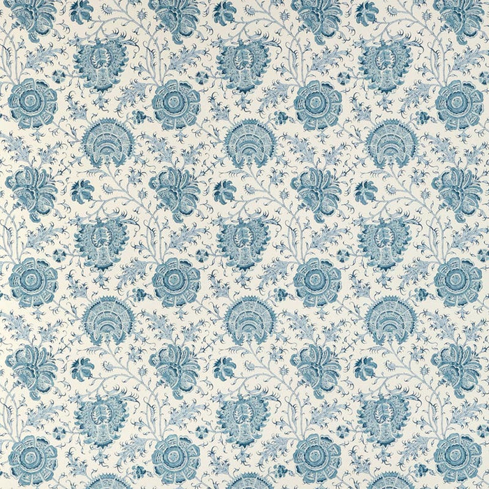 Lee Jofa Indiennes Floral Wp Delft Wallpaper Sample P2022112.5.0