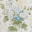 Lee Jofa Grand Althea Wp Blue/Leaf Wallpaper P2023115.153.0