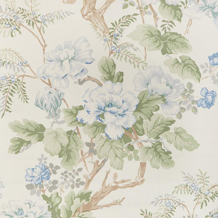 Lee Jofa Chinese Peony Wp Blue Wallpaper P2023118.153.0