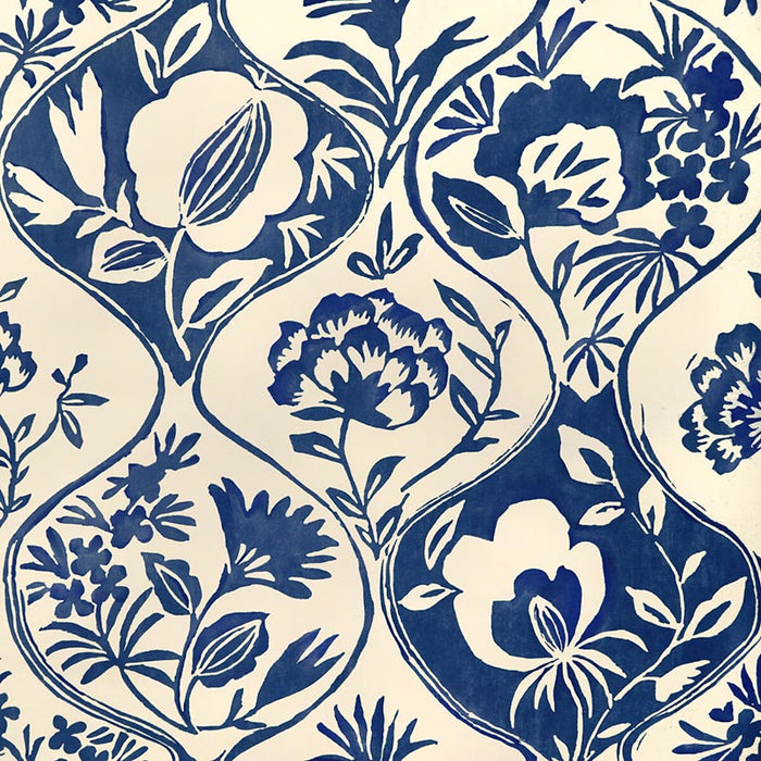 Lee Jofa Calathea Paper Indigo Wallpaper P2023126.50.0