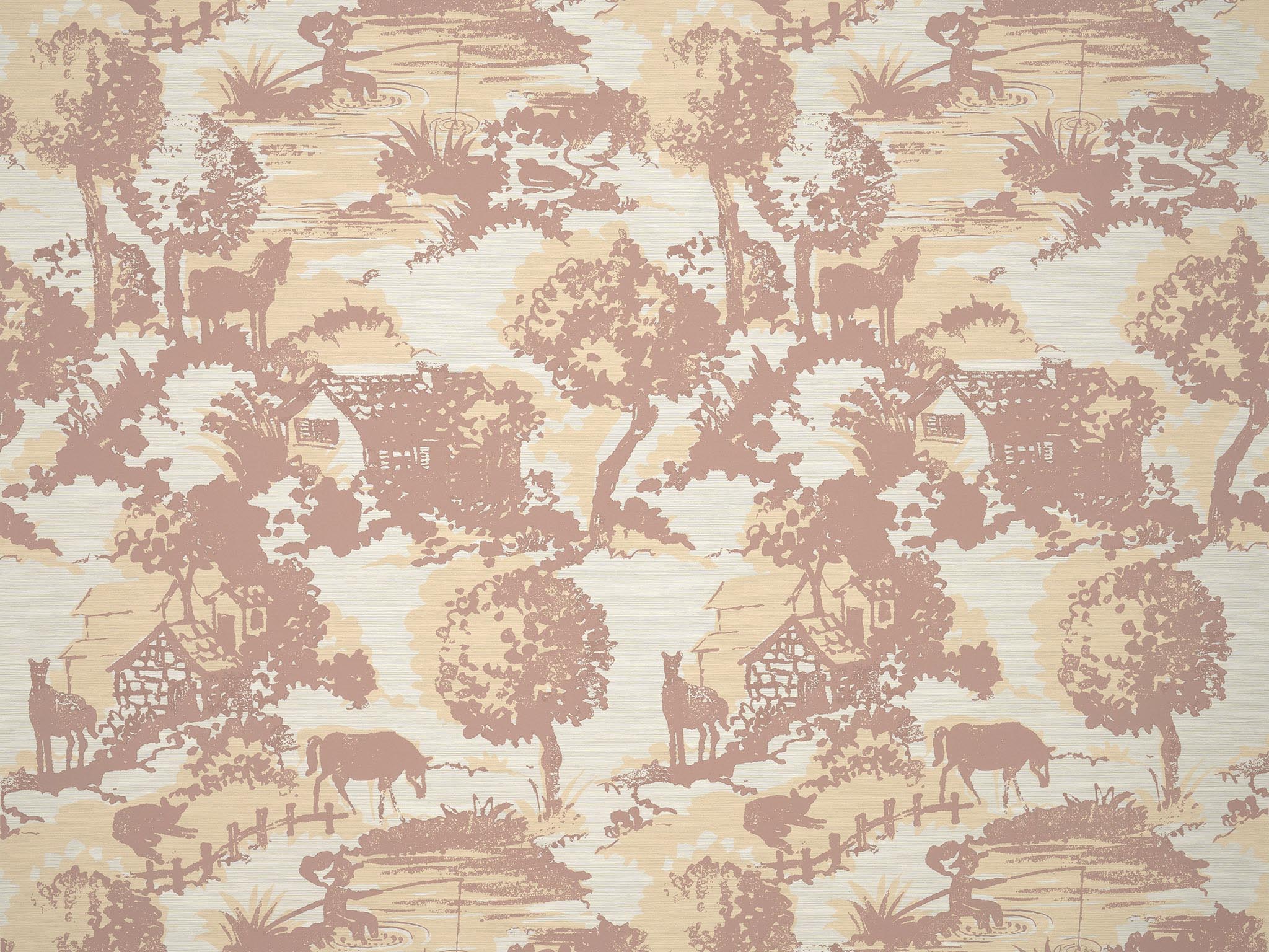 Pierre Frey Mortagne Ballerine Wallpaper FP945001