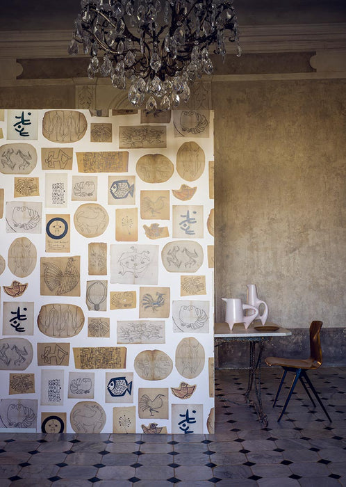 Pierre Frey Atelier Jean Craft Wallpaper FP780001