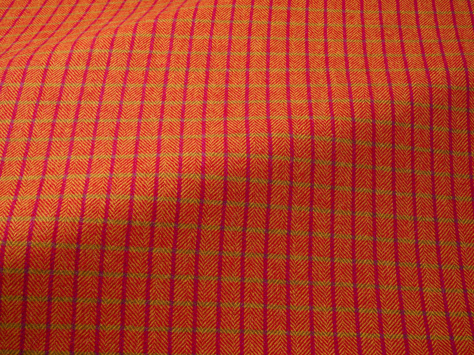 Pierre Frey Greta Orangefushia Fabric F3644006