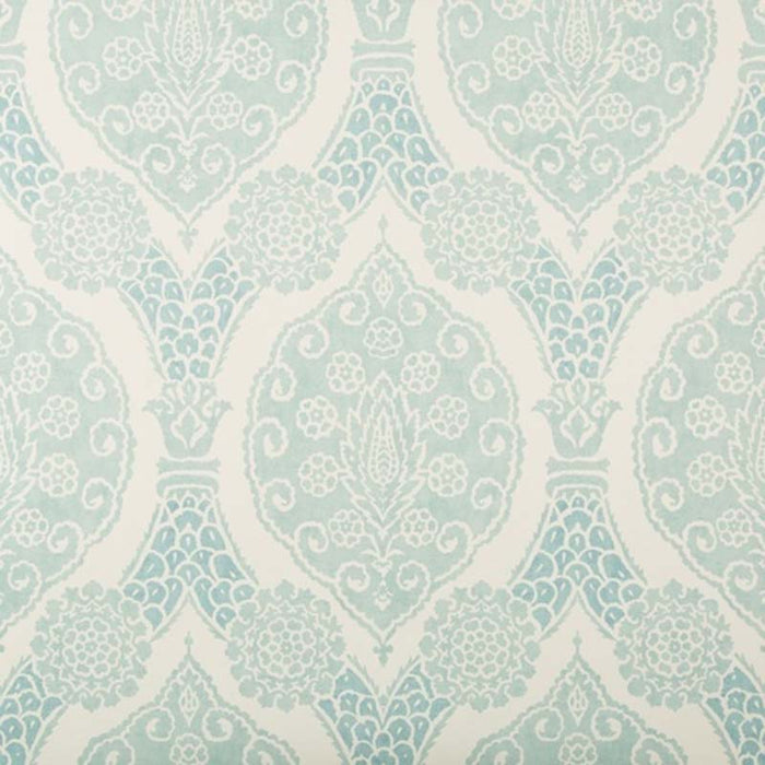 Brunschwig & Fils Sufera Aqua Wallpaper Sample P8020103.13.0