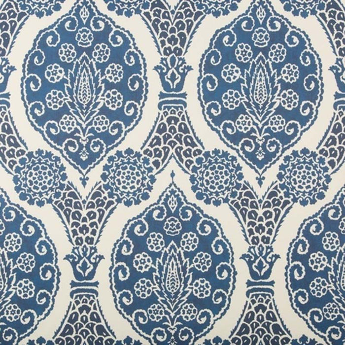 Brunschwig & Fils Sufera Indigo Wallpaper Sample P8020103.50.0