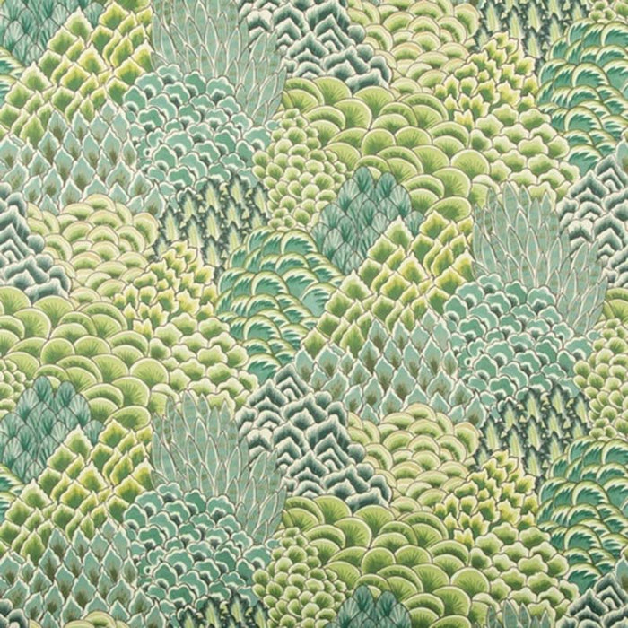 Brunschwig & Fils Katibi Leaf Wallpaper Sample P8020104.33.0