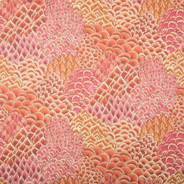 Brunschwig & Fils Katibi Pink Wallpaper Sample P8020104.712.0