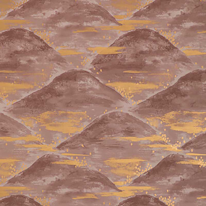 Brunschwig & Fils La Brume Terracotta Wallpaper Sample P8020105.1924.0