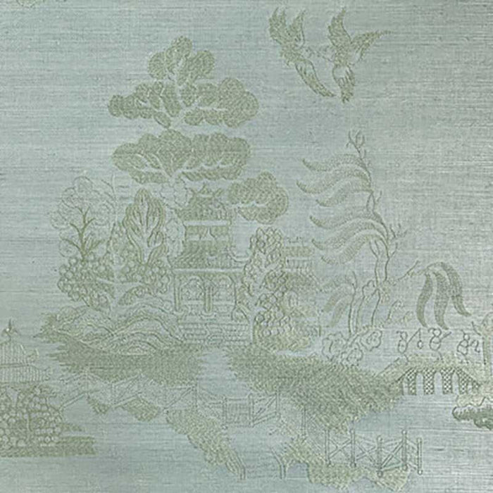 Brunschwig & Fils La Pagode Mist Wallpaper Sample P8020108.13.0