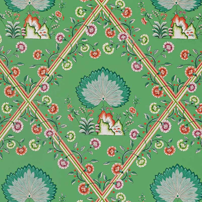 Brunschwig & Fils Loire Emerald Wallpaper Sample P8020112.53.0