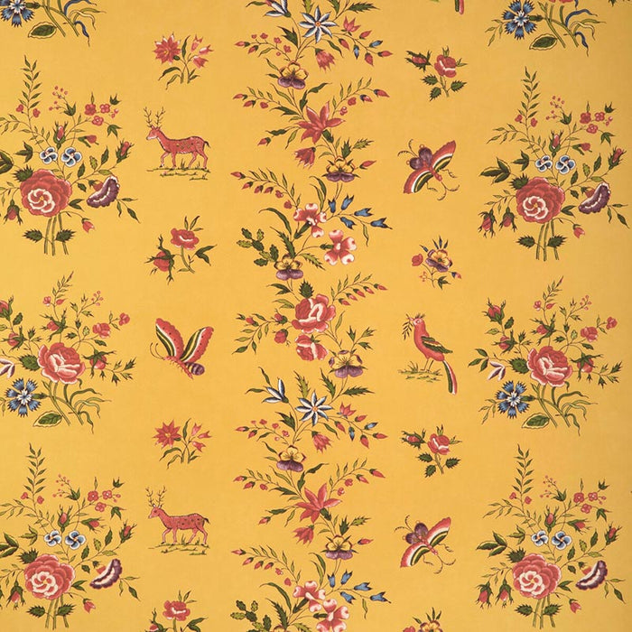 Brunschwig & Fils Aurel Gold/Red Wallpaper P8023103.940.0