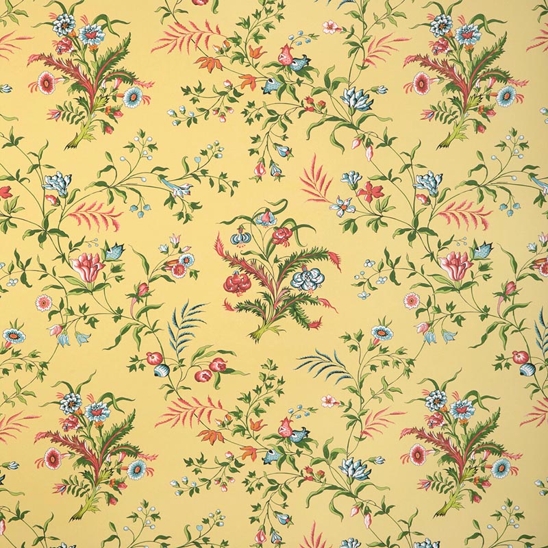 Brunschwig & Fils Chancay Sun/Leaf Wallpaper P8023105.430.0