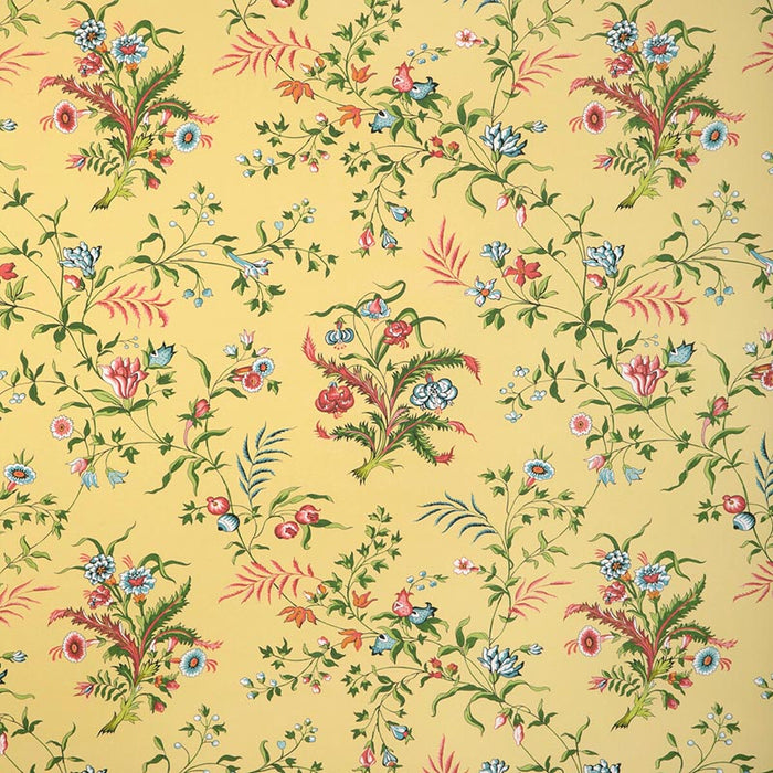 Brunschwig & Fils Chancay Sun/Leaf Wallpaper Sample P8023105.430.0