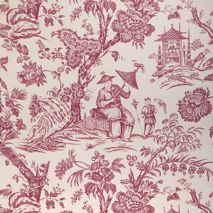 Brunschwig & Fils Marcel Aubergine Wallpaper P8023106.10.0