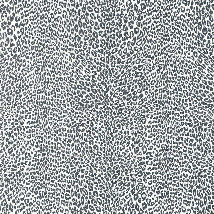 Brunschwig & Fils Petit Leopard Charcoal Wallpaper Sample P8023107.21.0