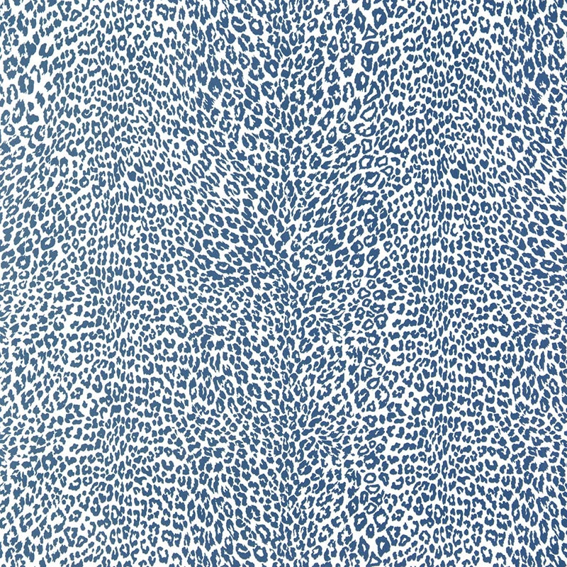 Brunschwig & Fils Petit Leopard Blue Wallpaper P8023107.5.0