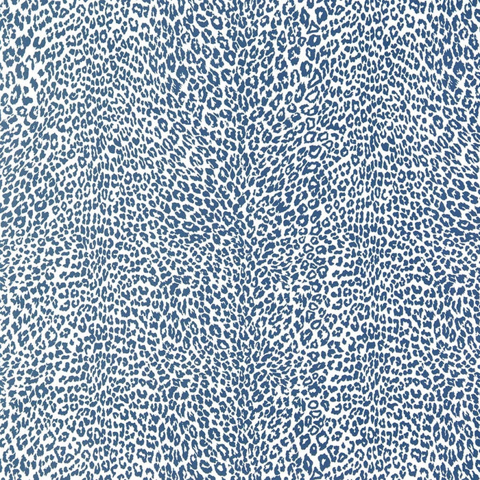 Brunschwig & Fils Petit Leopard Blue Wallpaper Sample P8023107.5.0