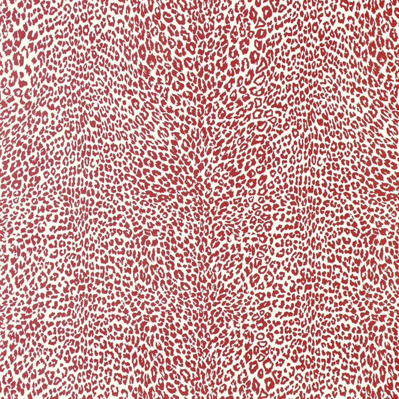 Brunschwig & Fils Petit Leopard Rouge Wallpaper P8023107.9.0