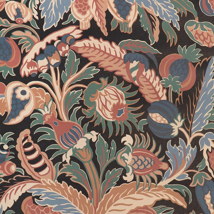 Brunschwig & Fils Villars Ebony Wallpaper Sample P8023108.830.0