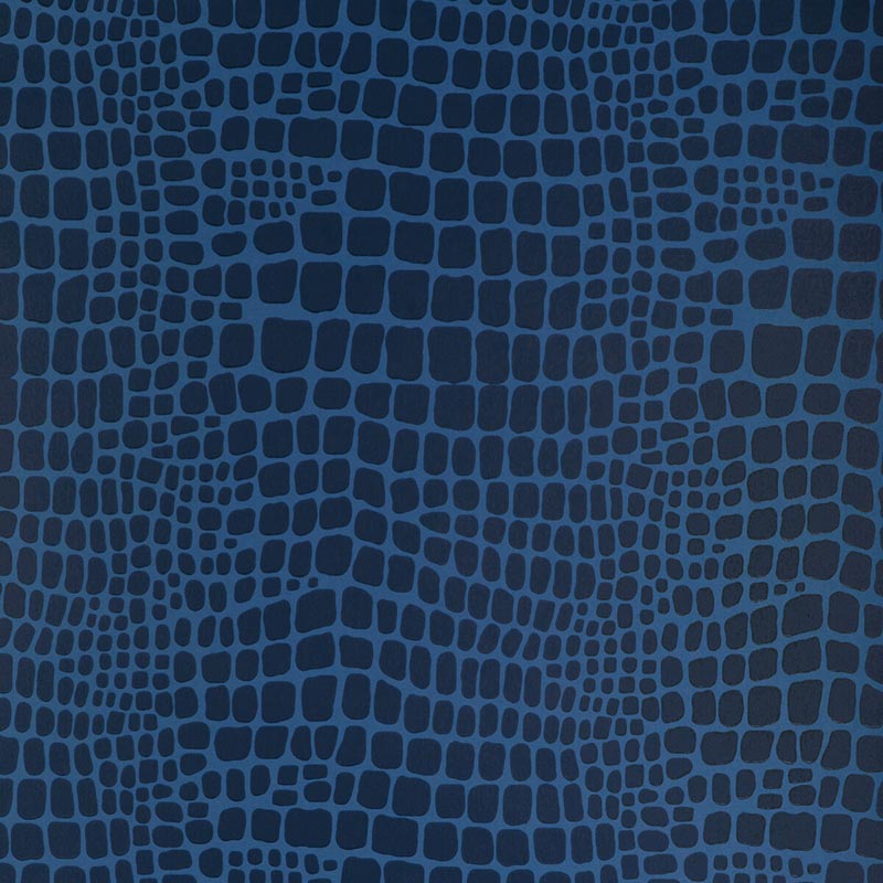 Brunschwig & Fils Croc Sapphire Wallpaper P8023114.50.0