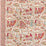 Brunschwig & Fils Shalimar Berry/Sand Wallpaper P8024100.716.0