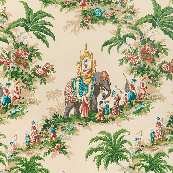 Brunschwig & Fils Beauport Promenade Garden Wallpaper Sample P8024103.1624.0