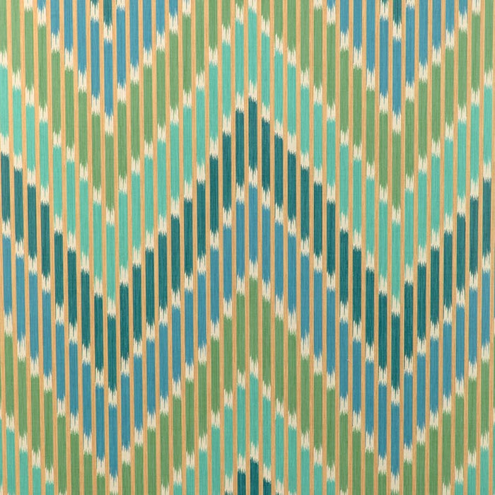 Brunschwig & Fils Cascade Teal/Green Wallpaper Sample P8024107.353.0