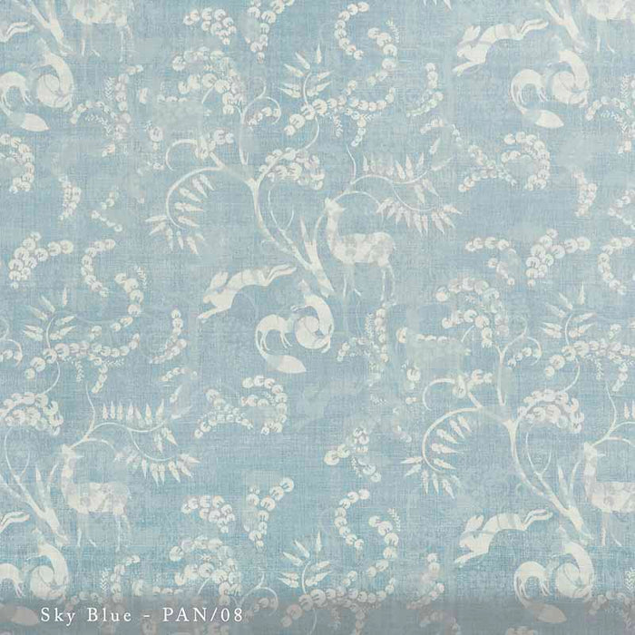 Lisa Fine Pandora Sky Blue Fabric Sample PAN-08