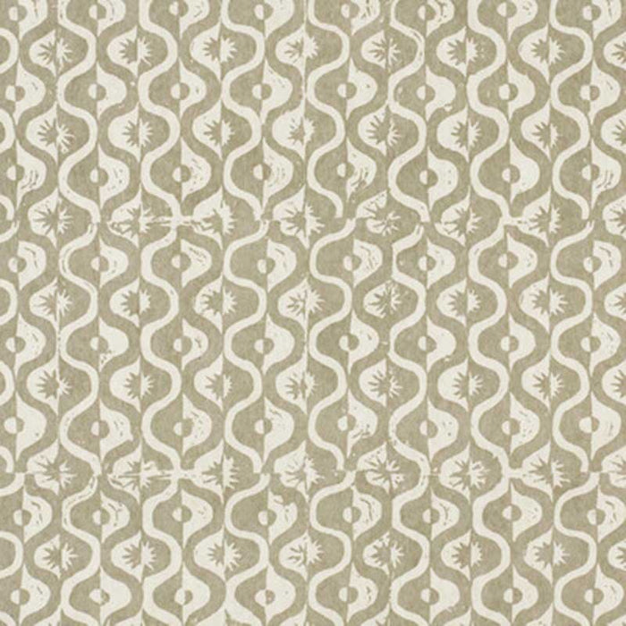 Lee Jofa Small Medallion Wp Stone Wallpaper Sample PBFC-3523.106.0