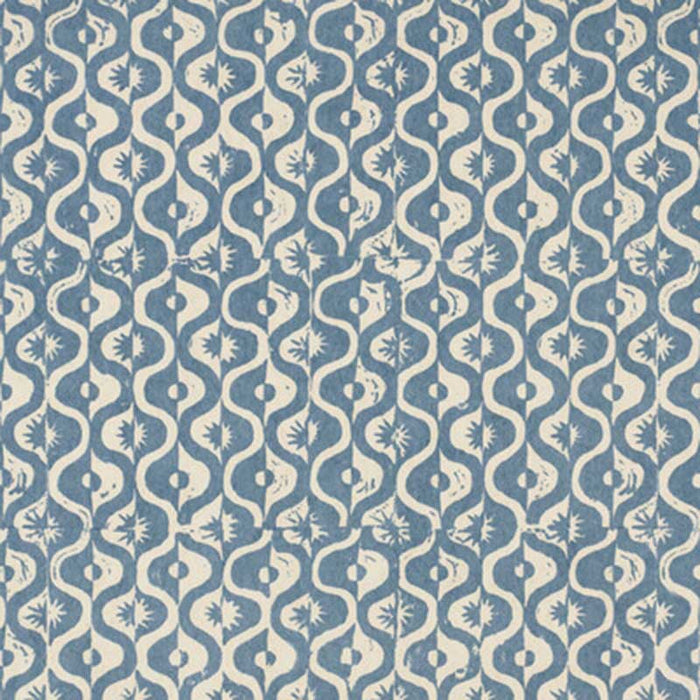 Lee Jofa Small Medallion Wp Azure Wallpaper Sample PBFC-3523.5.0