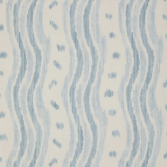 Lee Jofa Ikat Stripe Wp Pale Blue Wallpaper Sample PBFC-3531.1115.0