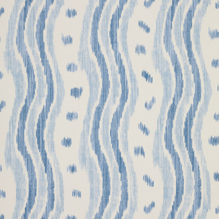 Lee Jofa Ikat Stripe Wp Azure Wallpaper Sample PBFC-3531.155.0